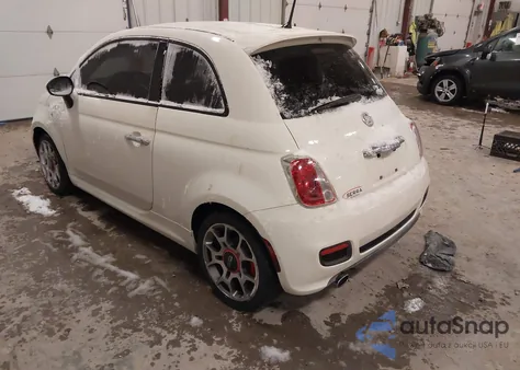 2015 Fiat 500 Sport from USA, damaged, VIN 3C3CFFBR9FT501687